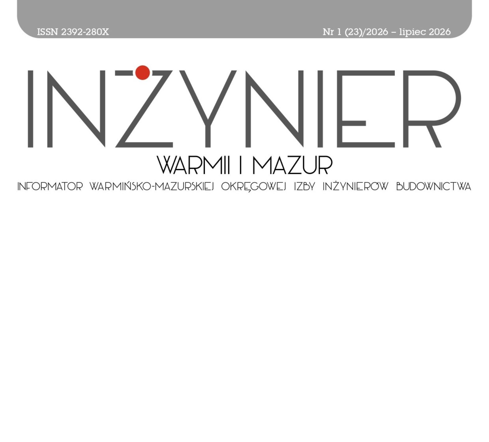 Magazyn "Inżynier Warmi i Mazur"